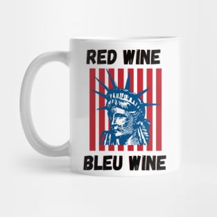 Red Wine Bleu Wine Funny Wine Lover Quote Mug